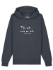 wat? Apparel Sweatshirt Es ist wie es ist in India Ink Grey