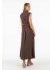 RISA Damen Kleid in Dunkelbraun