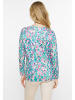 Usha Women Longsleeve in Blue Multicolor