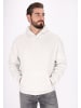 DreiMaster Herren Sweatshirt in Wollweiss Melange