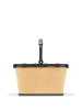 Reisenthel Carrybag - Einkaufskorb (cord dark matcha) in frame raffia black