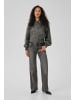 My Essential Wardrobe Lederjacke MattyMW Loose fit in Medium Grey Retro Wash