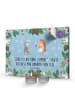 Mr. & Mrs. Panda Duftkerzen Adventskalender Hase Igel mit Spruch in Eisblau
