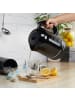 Salter Elektrischer Wasserkocher 3000 W, 1,7 l in Schwarz, 24 cm
