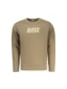 Rifle Braun Baumwolle Herren Sweatshirt