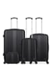 Hero 4 tlg. Kofferset LIPARI-C in Schwarz (95L/64L/37L/9L)