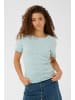 SAINT TROPEZ T-shirt GruSZ Fitted in Ether Melange