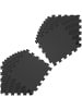 LittleTom Baby Spielmatte Lotta 18-tlg. in schwarz