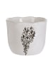 Home&Styling Collection Blumentopfabdeckung in weiß