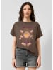 QS T-Shirt  in  89D1_braun