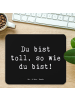 Mr. & Mrs. Panda Maus Pad Spruch Schulanfang Einzigartig mit Spruch in Schwarz