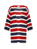 usha BLUE LABEL Damen Cardigan in Rot weiss blau