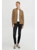 Oxmo Strickjacke OXSal 21800095-ME  Strickjacke mit Reißverschluss in Beige