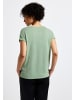 Cecil 'T-Shirt mit Wording' Grün