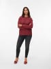 Vero Moda Strickpullover in Syrah