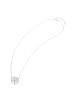Adeliás Damen Halskette – Lebensbaum aus 925 Silber 43 cm in silber