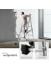 tectake Aluminium Multigerüst mit großer Arbeitsplattform