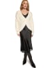 Zero  Satintop mit Spitze in Black Beauty
