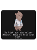Mr. & Mrs. Panda Mauspad Arzt Herz mit Spruch in Schwarz