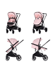Chipolino Kinderwagen Aura 3 in 1 in rosa