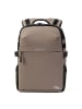 Hedgren Commute Rucksack RFID 43 cm Laptopfach in vintage beige eco