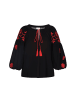 usha FESTIVAL Damen Bluse in Schwarz