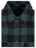 Urban Classics Urban Classics Damen Ladies Flanell Padded Overshirt in jasper/black