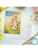 Mr. & Mrs. Panda Postkarte Kuh Design mit Spruch in Weiß