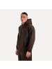 SMILODOX Zip Hoodie Cedrik in Braun