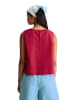 Marc O'Polo DENIM Blusen-Top boxy in Vivid Cherry