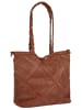 Samantha Look Shopper echt Leder in cognac