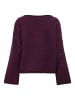 JDY Strickpullover in Winetasting