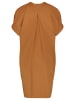 TAIFUN Kleid Langarm kurz in Golden Brown