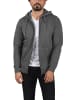 !SOLID Kapuzensweatjacke in grau