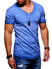 behype T-Shirt MERTY in blau