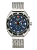 Swiss Alpine Military by Grovana Quarzuhr für Herren in silber