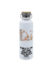 Mr. & Mrs. Panda Thermosflasche Waldtiere Picknick mit Spruch in Weiß