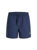 Jack & Jones Badeshorts 2er Pack in Schwarz/Dunkelblau