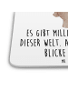 Mr. & Mrs. Panda Untersetzer für Gläser Papa Bär mit Spruch in Weiß