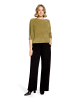Betty Barclay Basic-Pullover mit U-Boot-Ausschnitt in Gothic Olive