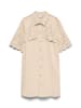 Vero Moda Jeanskleid in Ecru