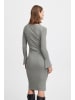 b. young Kleid BYMMORLA Slim fit in Mid Grey Melange