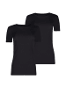 Skiny T-Shirt Cotton Essentials in Black