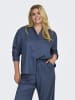 ONLY Carmakoma Hemd in Dark Denim