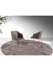 Angel Cerdá Stuhl 4022 in Braun/Stahl – (B)51 x (H)79 x (T)56 cm