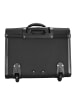D&N Business & Travel 2 Rollen Businesstrolley 35 cm Laptopfach schwarz