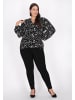faina Women Plus Size Blouse in Black