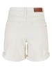 Urban Classics Jeans-Shorts in offwhite raw