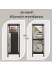 VASAGLE Computertisch Barnet in Schwarz - (B)120 x (H)76 x (T)60 cm