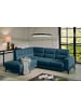MF Design Cassada Recamiere Links in Blau -  (L) 237 x (B) 277 x (H) 100 cm